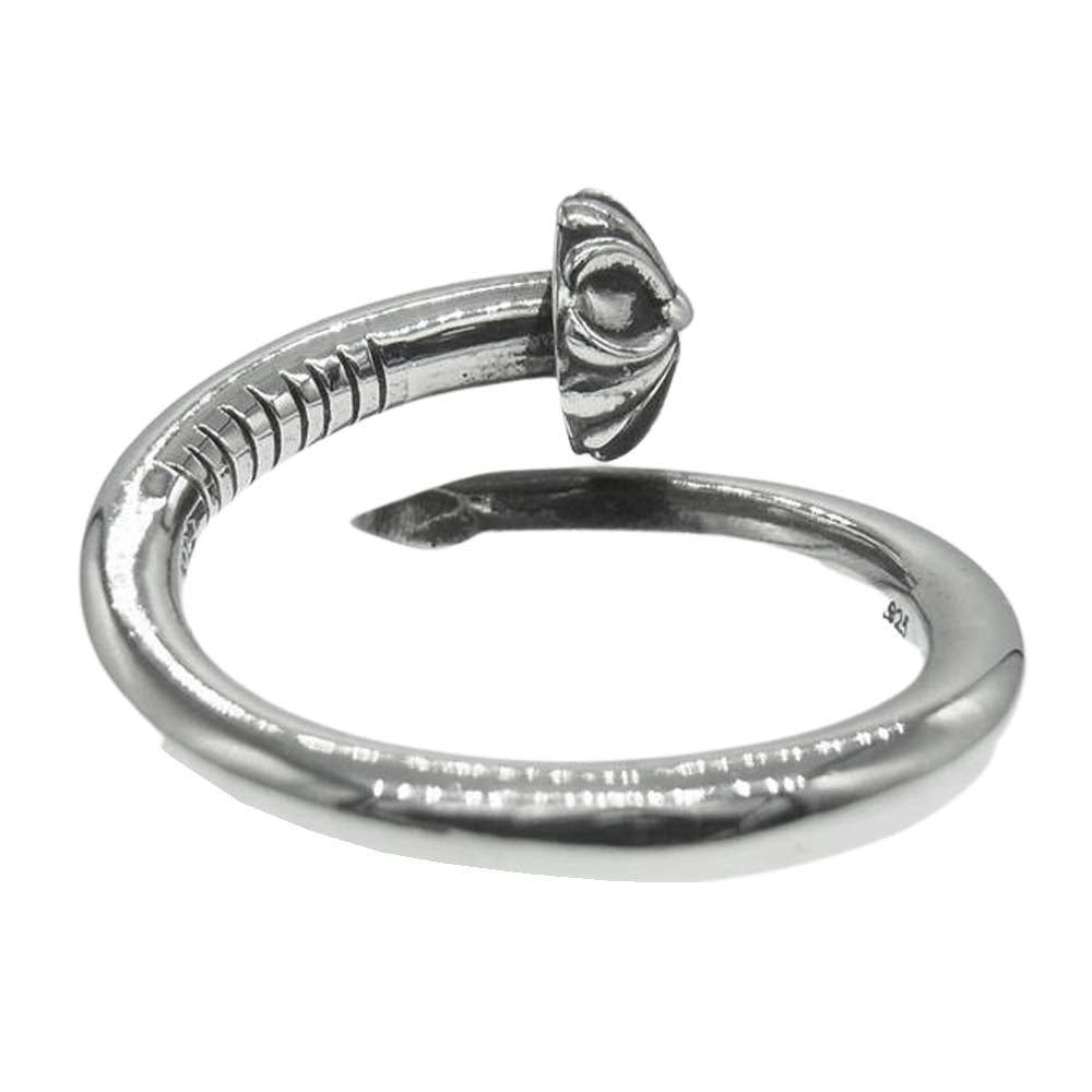 CHROME HEARTS クロムハーツ（原本有） NAIL CRSBALL ネイル クロスボール リング シルバー系【中古】