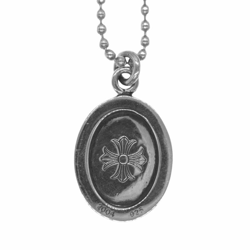 CHROME HEARTS クロムハーツ（原本有） ANGEL MEDAL OVAL エンジェルメダル オーバル シルバー系【中古】