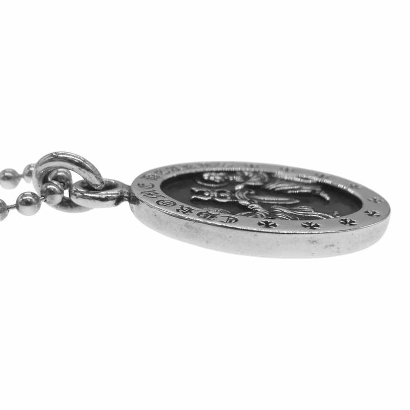 CHROME HEARTS クロムハーツ（原本有） ANGEL MEDAL OVAL エンジェルメダル オーバル シルバー系【中古】