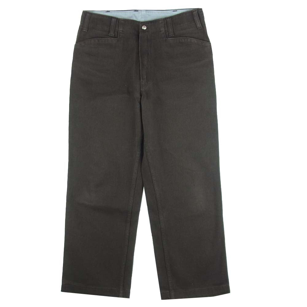 TENDERLOIN テンダーロイン T-BDP PIQUE ピケ ワーク パンツ コットン 日本製 ブラウン系 S【中古】