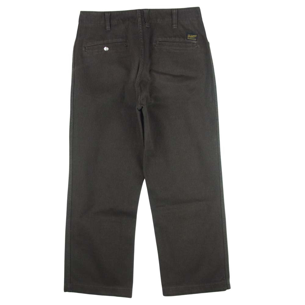 TENDERLOIN テンダーロイン T-BDP PIQUE ピケ ワーク パンツ コットン 日本製 ブラウン系 S【中古】