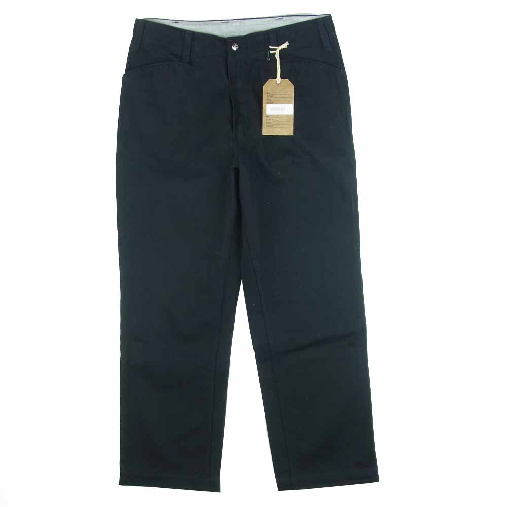 TENDERLOIN テンダーロイン T-BDP PIQUE ピケ ワーク パンツ コットン 日本製 ブラック系 S【中古】