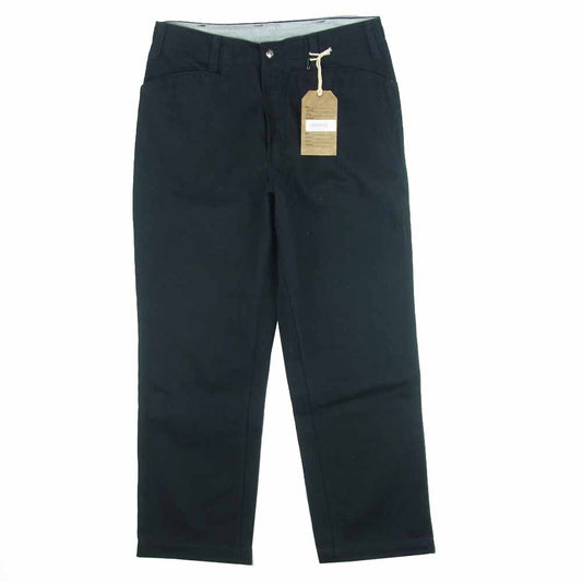 TENDERLOIN テンダーロイン T-BDP PIQUE ピケ ワーク パンツ コットン 日本製 ブラック系 S【中古】