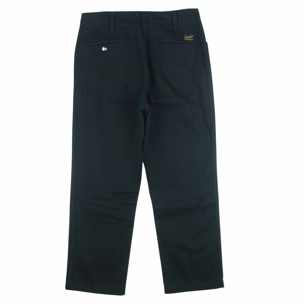 TENDERLOIN テンダーロイン T-BDP PIQUE ピケ ワーク パンツ コットン 日本製 ブラック系 S【中古】
