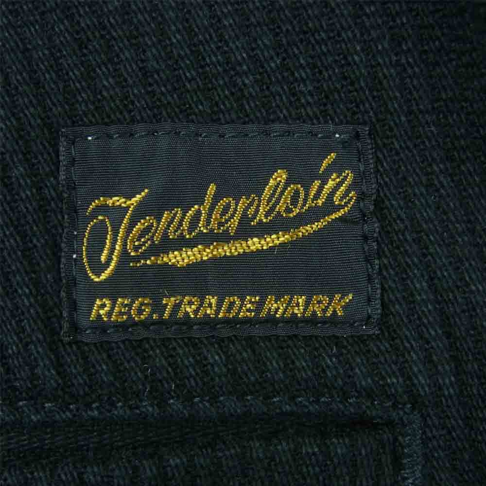 TENDERLOIN テンダーロイン T-BDP PIQUE ピケ ワーク パンツ コットン 日本製 ブラック系 S【中古】
