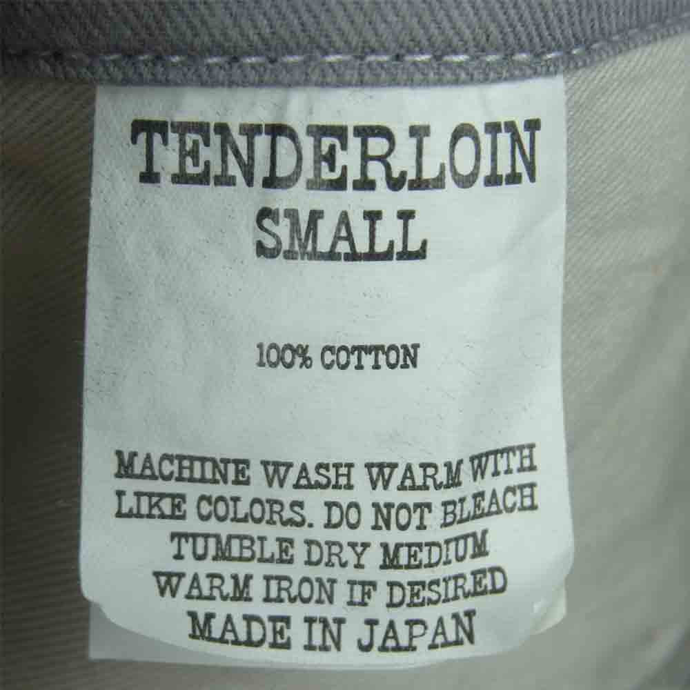 TENDERLOIN テンダーロイン T-BDP PIQUE ピケ ワーク パンツ コットン 日本製 ブラック系 S【中古】