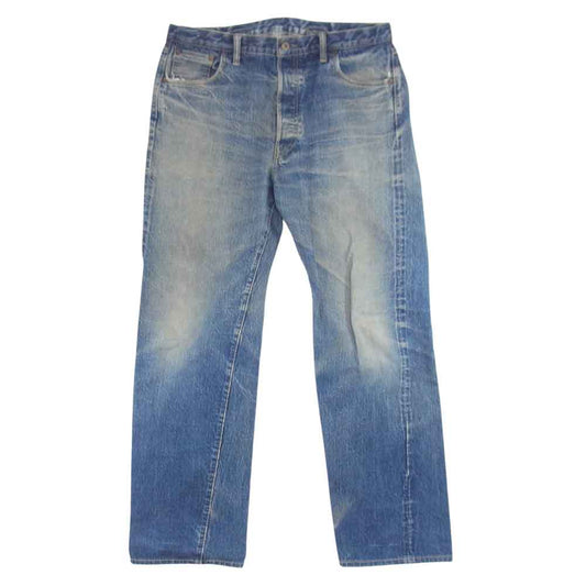 TENDERLOIN テンダーロイン T-RIDERS ライダース シンチバック デニム パンツ ウォッシュインディゴ インディゴブルー系 30【中古】