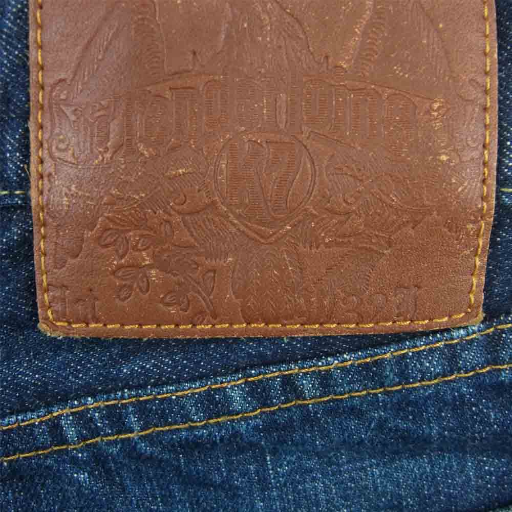 TENDERLOIN テンダーロイン T-RIDERS ライダース シンチバック デニム パンツ コットン インディゴブルー系 32【中古】