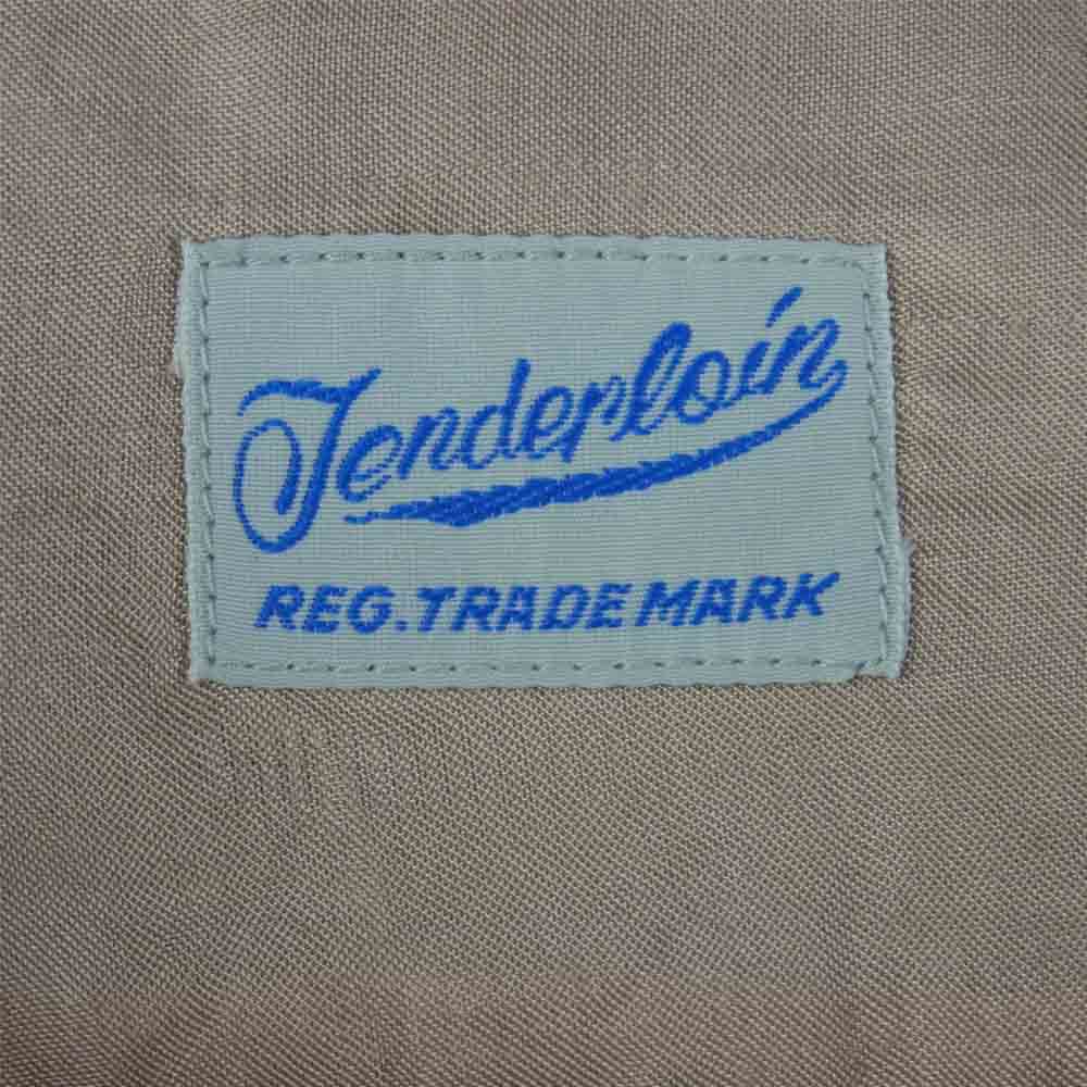 TENDERLOIN テンダーロイン T-WOOL CHECK SHT ウール チェック 長袖 シャツ 日本製 ブルー系 XS【中古】