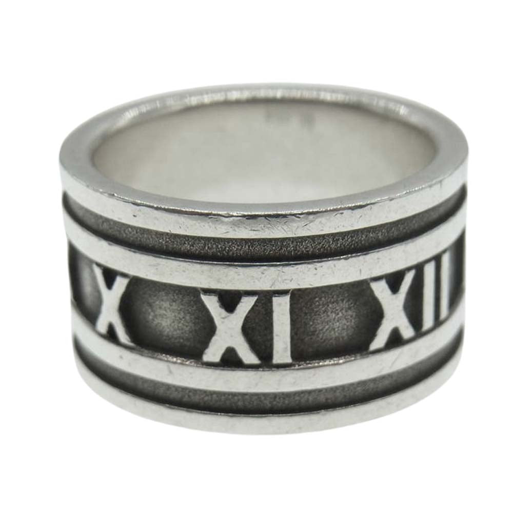 TIFFANY&Co. ティファニー アトラス ワイド リング シルバー系【中古