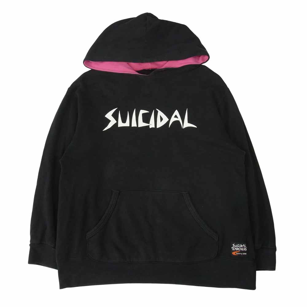 Gallery1950 ギャラリーナインティーフィフティ × SUICIDAL TENDENCIES Hoody スイサイダル テンデンシーズ フーディー ブラック系 XL【中古】