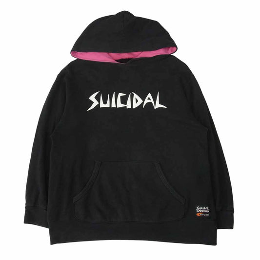 Gallery1950 ギャラリーナインティーフィフティ × SUICIDAL TENDENCIES Hoody スイサイダル テンデンシーズ フーディー ブラック系 XL【中古】