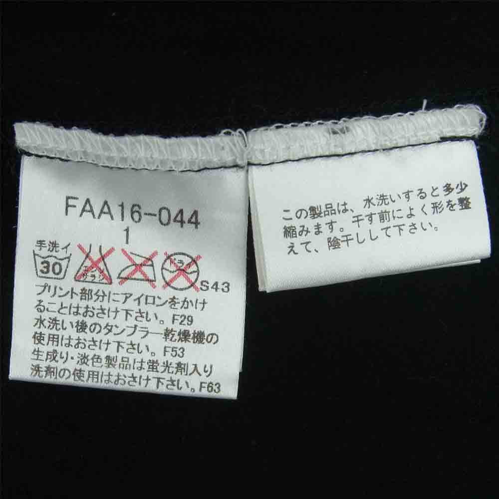 BURBERRY LONDON バーバリー ロンドン FAA16-044 ノヴァチェック ユニオンジャックプリント 半袖 Tシャツ ブラック系 1【中古】