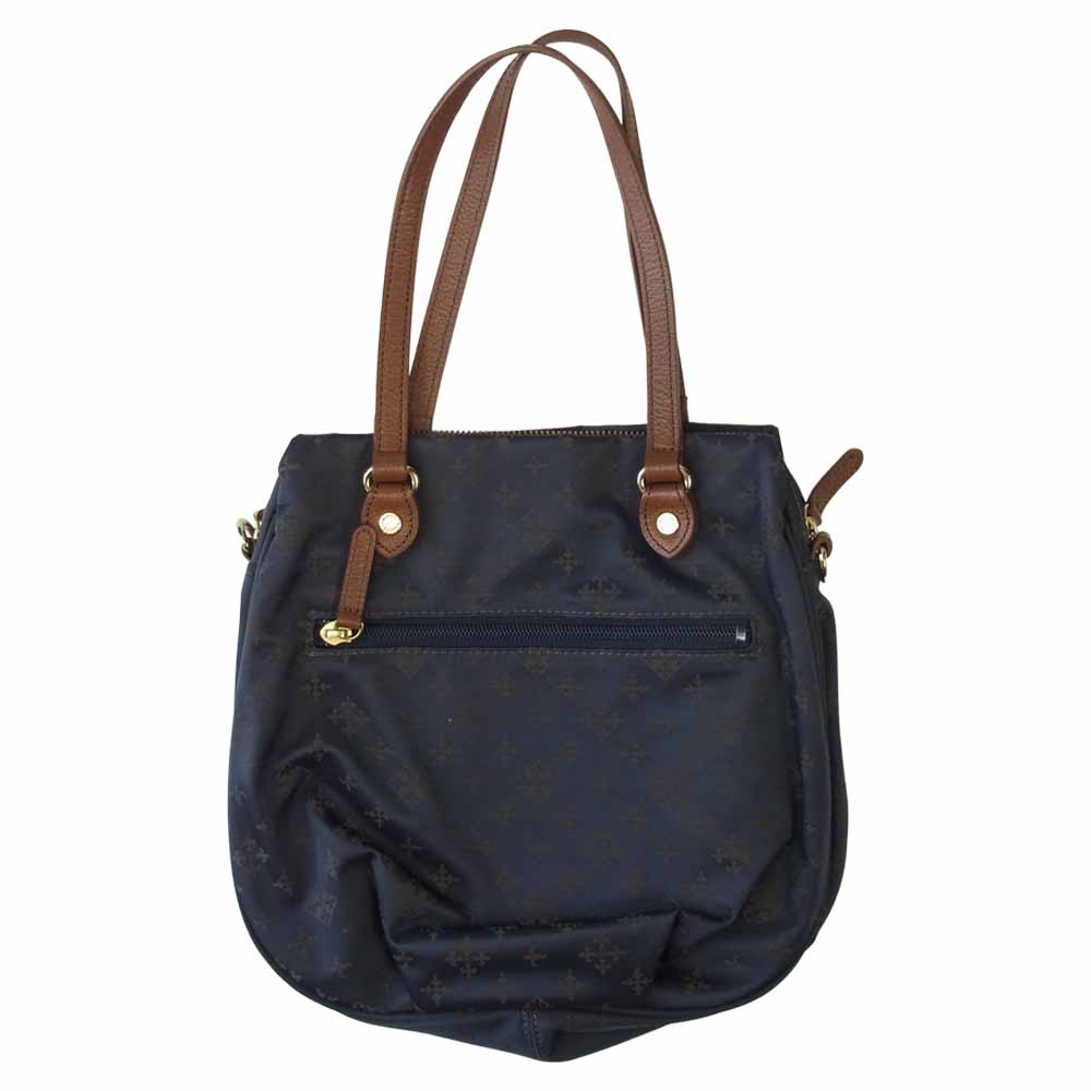 ラシット 2WAY トート ショルダー バッグ ブラウン系【極上美品】【中古】