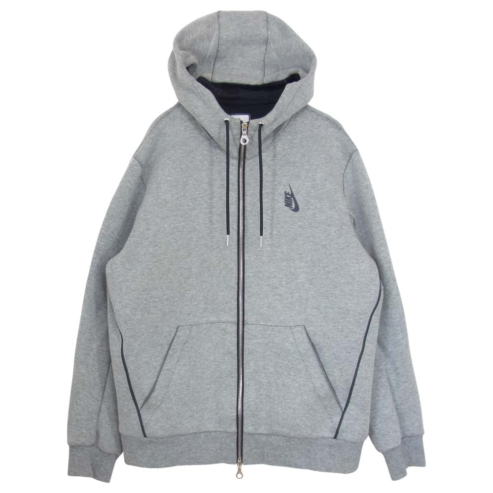 NIKE ナイキ 823673-063 LAB ナイキ ラボ ESSENTIALS HOODIE エッセンシャル フーディー パーカー グレー系 M【中古】