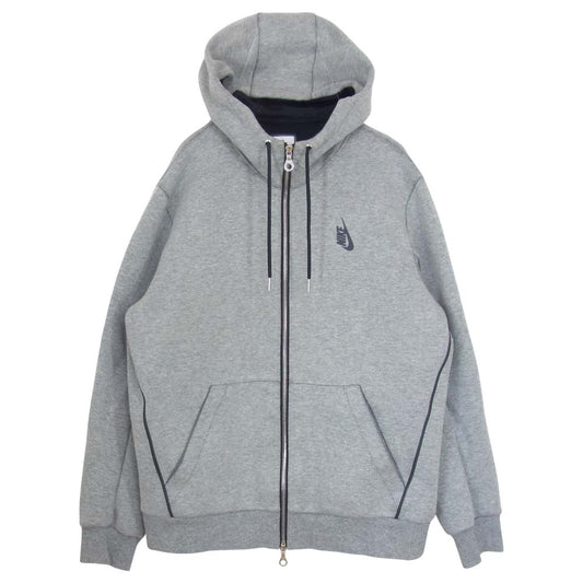 NIKE ナイキ 823673-063 LAB ナイキ ラボ ESSENTIALS HOODIE エッセンシャル フーディー パーカー グレー系 M【中古】