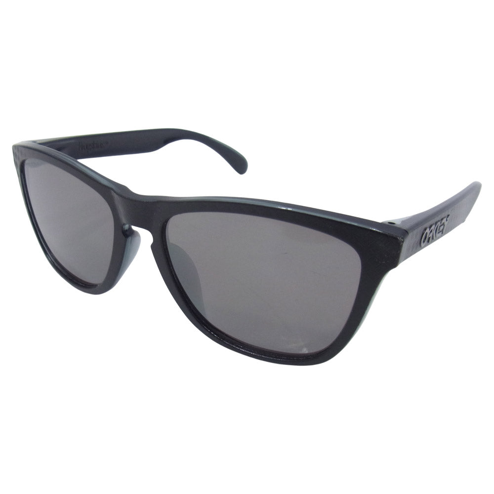 OAKLEY オークリー 国内正規品 ミラリジャパン OO9245-5754 CHECKBOX COLLECTION チェックボックスコレクション FROG SKIN フロッグ スキン アジアンフィット サングラス ブラック系 54 □17 138【中古】