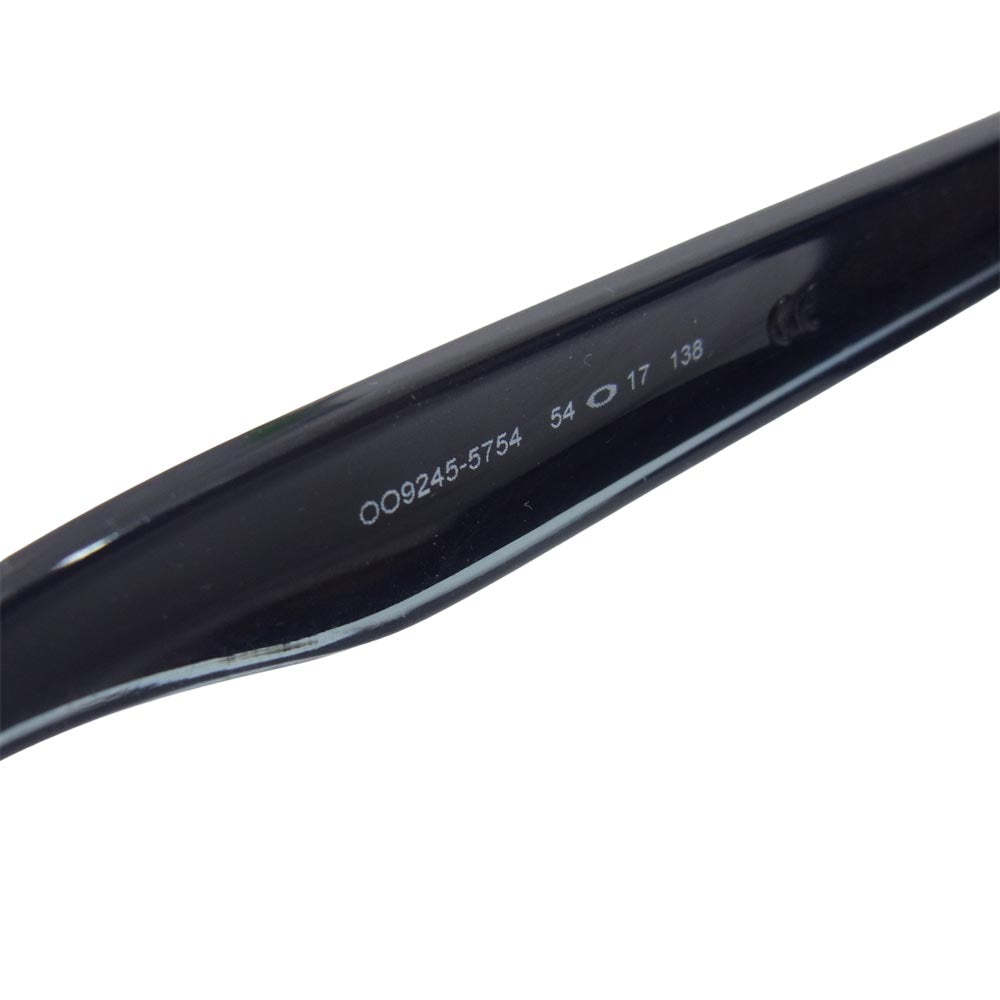 OAKLEY オークリー 国内正規品 ミラリジャパン OO9245-5754 CHECKBOX COLLECTION チェックボックスコレクション FROG SKIN フロッグ スキン アジアンフィット サングラス ブラック系 54 □17 138【中古】