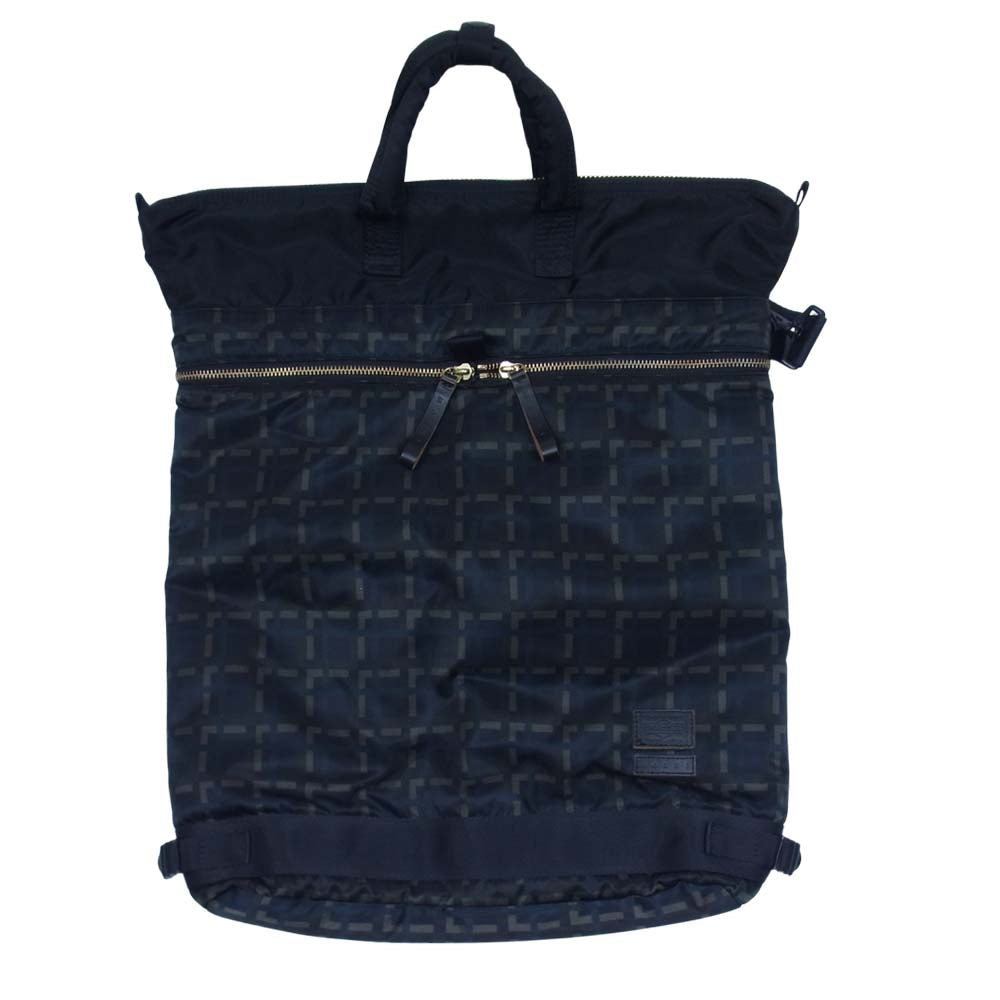 MARNI マルニ × PORTER ポーター 2WAY ショルダー トート ヘルメット バッグ ブラック系【中古】