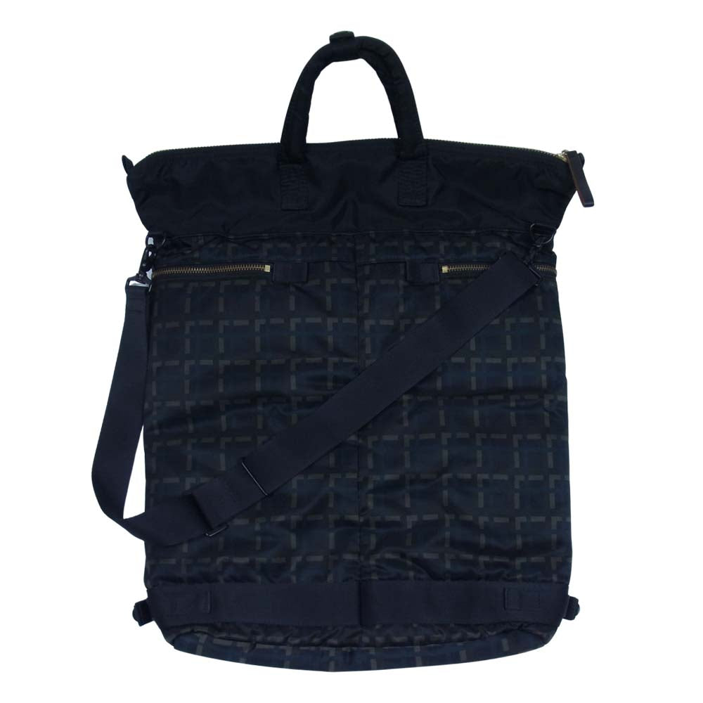 MARNI マルニ × PORTER ポーター 2WAY ショルダー トート ヘルメット バッグ ブラック系【中古】