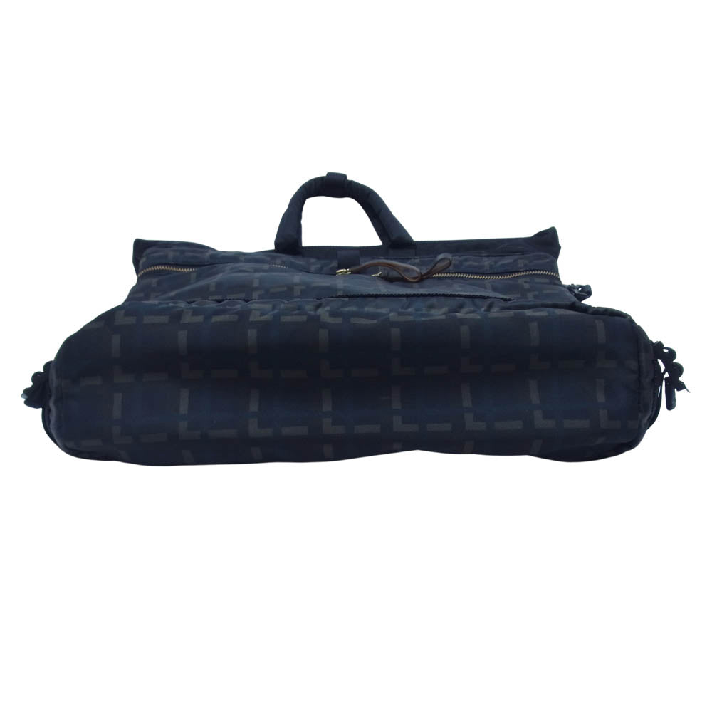 MARNI マルニ × PORTER ポーター 2WAY ショルダー トート ヘルメット バッグ ブラック系【中古】