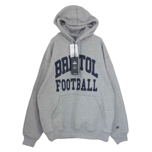 F.C.R.B. エフシーアールビー RC-3832-1 × REIGNING CHAMP レイニング チャンプ TRANING HOODIE スウェット グレー系 M【新古品】【未使用】【中古】