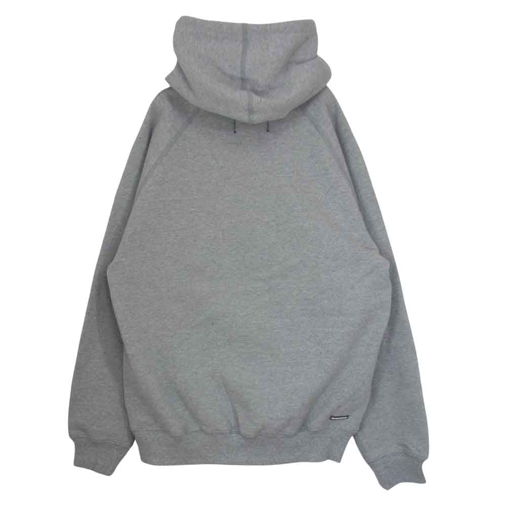 F.C.R.B. エフシーアールビー RC-3832-1 × REIGNING CHAMP レイニング チャンプ TRANING HOODIE スウェット グレー系 M【新古品】【未使用】【中古】