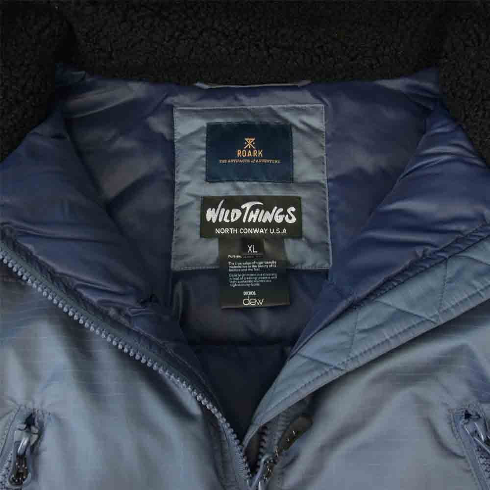 WILDTHINGS ワイルドシングス RJJ750 ROARK REVIVAL ロアーク リバイバル HAPPY JACKET 2TONE ハッピージャケット ネイビー系 XL【中古】