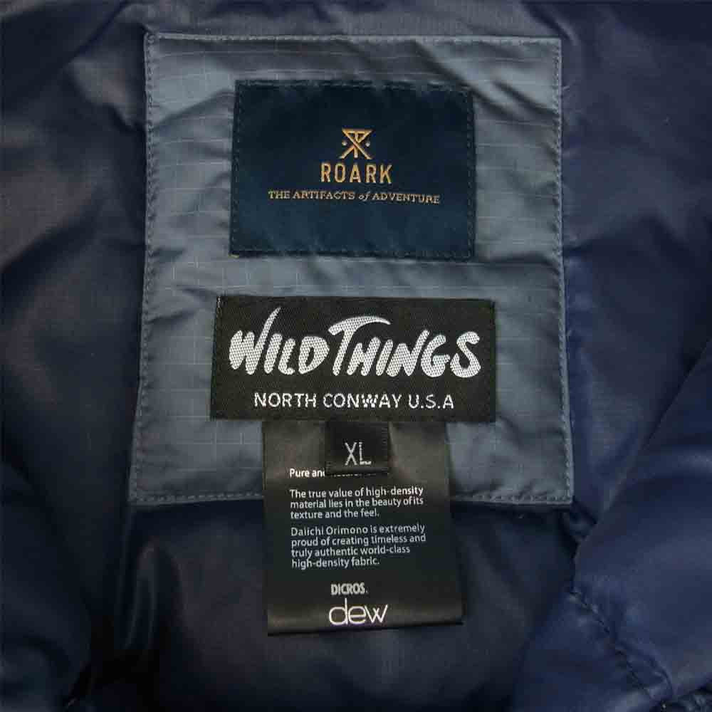 WILDTHINGS ワイルドシングス RJJ750 ROARK REVIVAL ロアーク リバイバル HAPPY JACKET 2TONE ハッピージャケット ネイビー系 XL【中古】
