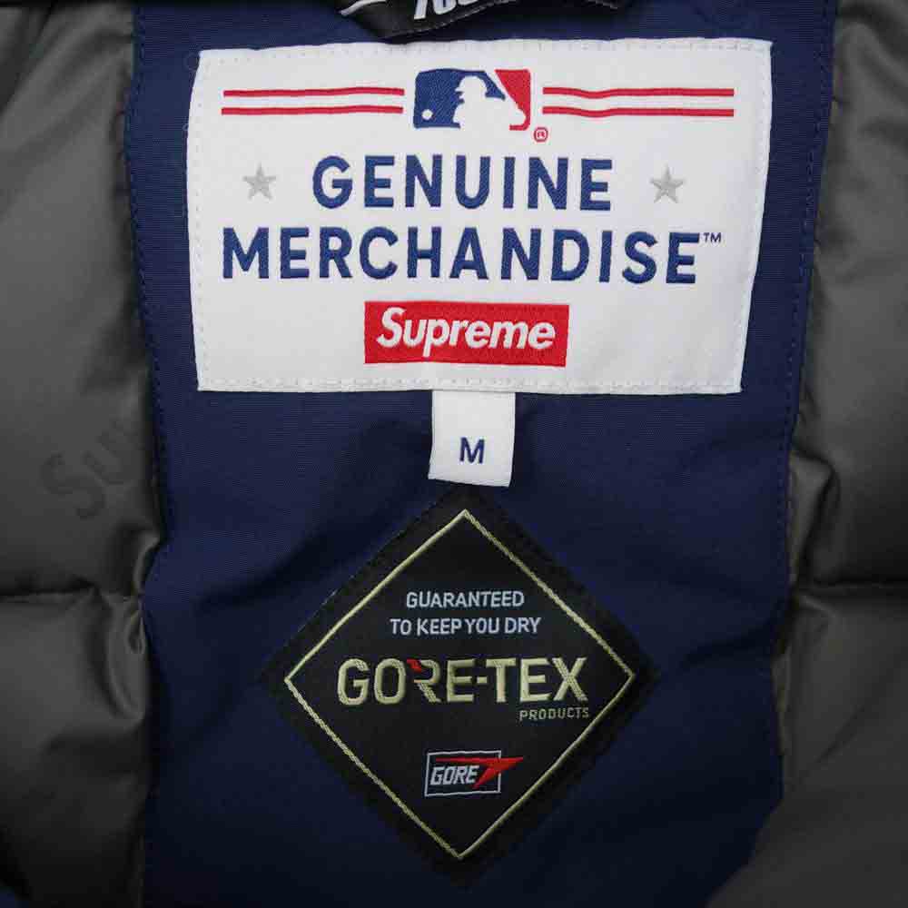 Supreme シュプリーム New York Yankees GORE-TEX 700-Fill Down Jacket ヤンキース ネイビー系 M【新古品】【未使用】【中古】