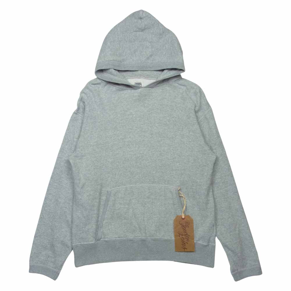 TENDERLOIN テンダーロイン T-PARKA バックプリント プルオーバー パーカー コットン 日本製 グレー系 S【中古】