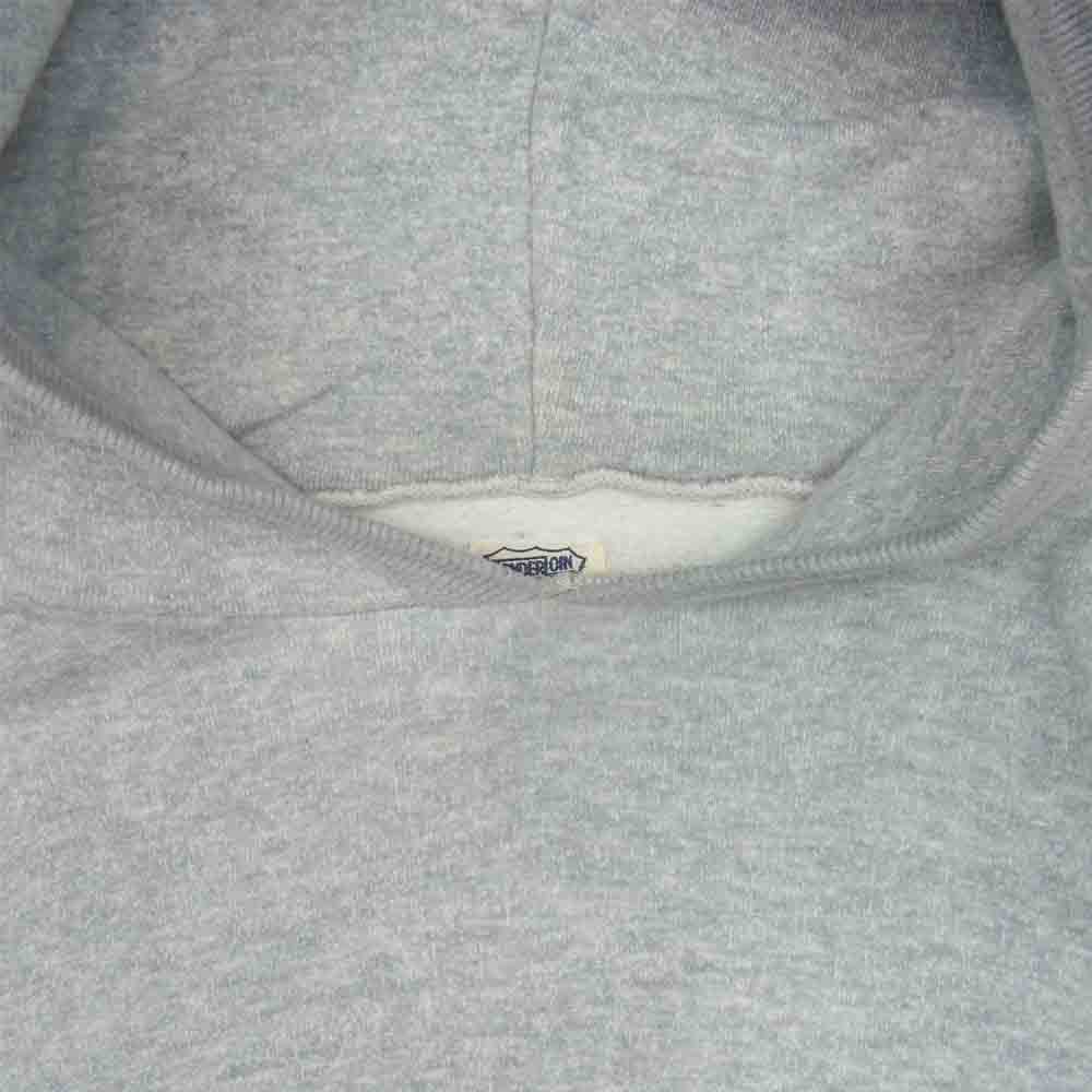 TENDERLOIN テンダーロイン T-PARKA バックプリント プルオーバー パーカー コットン 日本製 グレー系 S【中古】