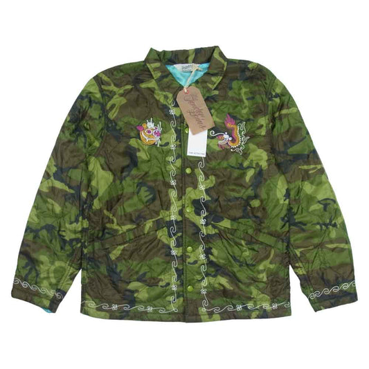 TENDERLOIN テンダーロイン T-NYLON SOUVENIR JKT ナイロン スーベニア ジャケット グリーン系 S【中古】