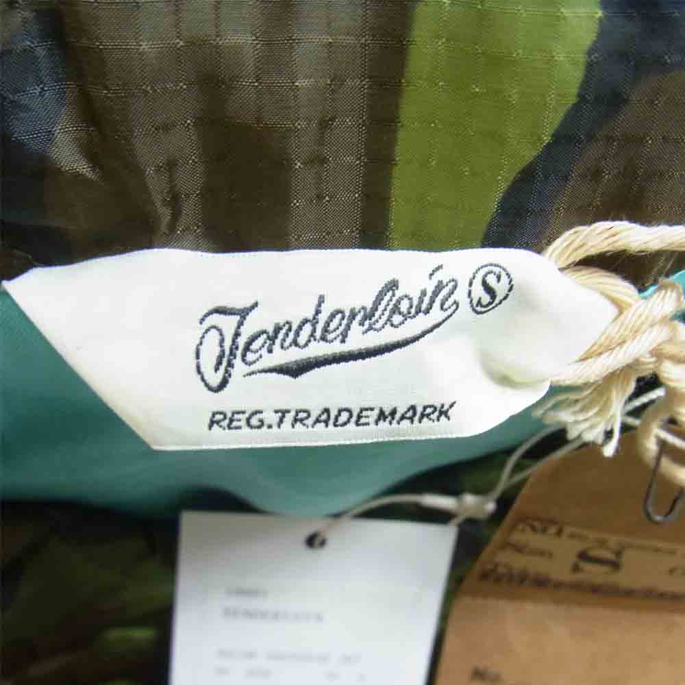 TENDERLOIN テンダーロイン T-NYLON SOUVENIR JKT ナイロン スーベニア ジャケット グリーン系 S【中古】