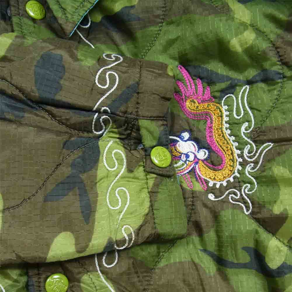 TENDERLOIN テンダーロイン T-NYLON SOUVENIR JKT ナイロン スーベニア ジャケット グリーン系 S【中古】