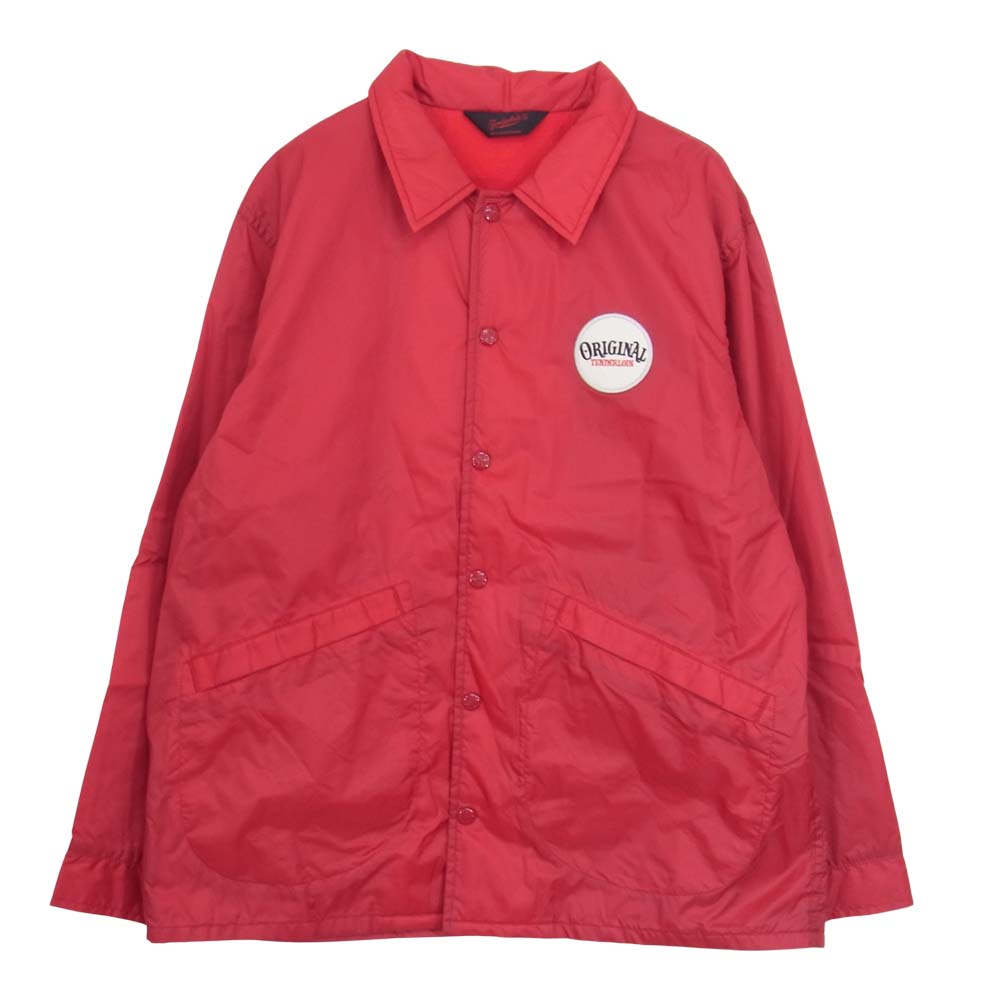 TENDERLOIN テンダーロイン T-COACH JKT ワッペン ナイロン コーチ ジャケット レッド系 S【中古】