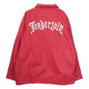 TENDERLOIN テンダーロイン T-COACH JKT ワッペン ナイロン コーチ ジャケット レッド系 S【中古】