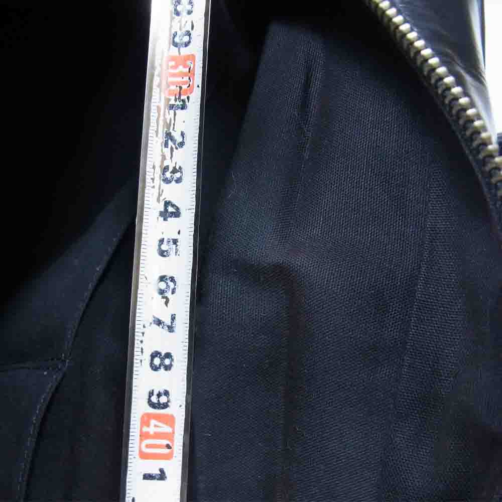 COMME des GARCONS コムデギャルソン katsuyuki yoshida 吉田 台形 レザー バッグ ブラック系【中古】