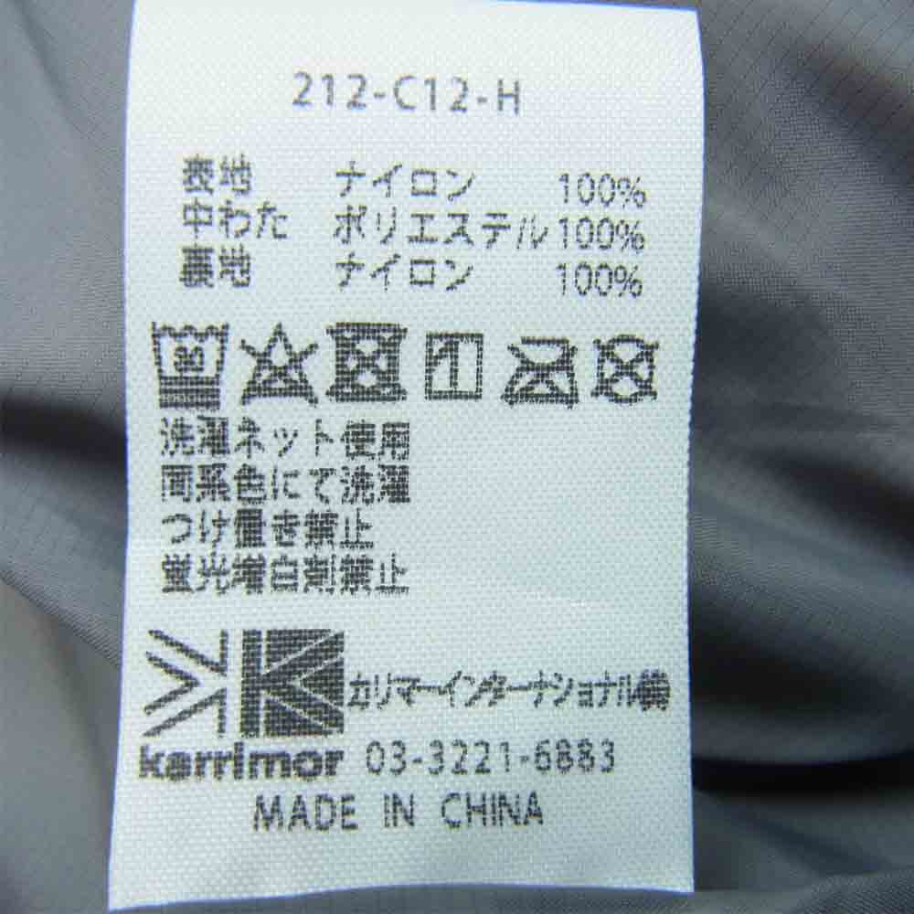 Karrimor カリマー 101302 8410 eday parka イーデイ パーカー 中綿 ジャケット 212-C12-H カーキ系 L【新古品】【未使用】【中古】
