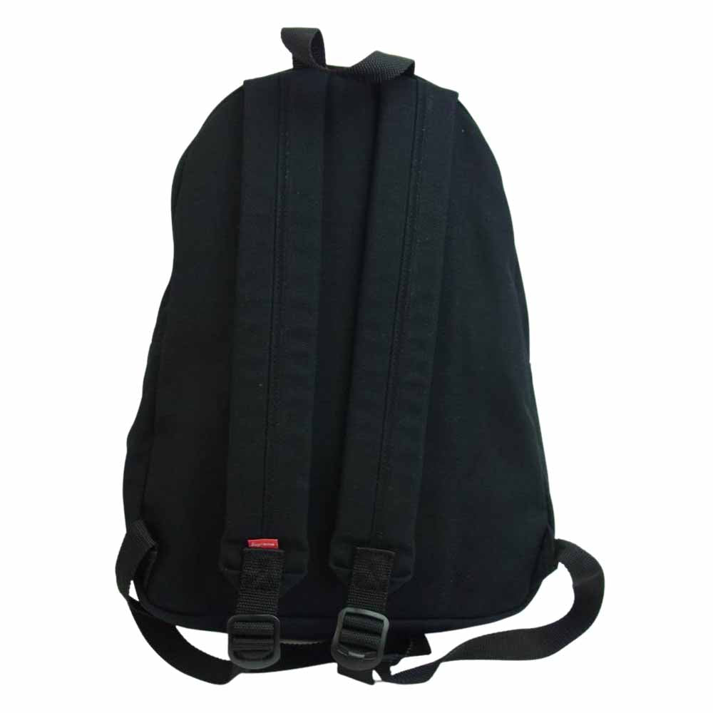 Supreme シュプリーム 20AW Canvas Back pack キャンバス バッグ パック デイパック ブラック系【極上美品】【中古】