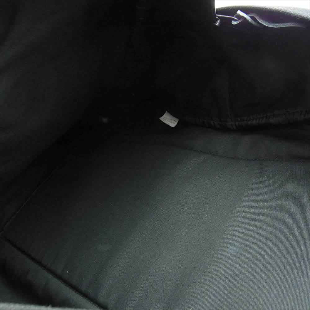 Supreme シュプリーム 20AW Canvas Back pack キャンバス バッグ パック デイパック ブラック系【極上美品】【中古】