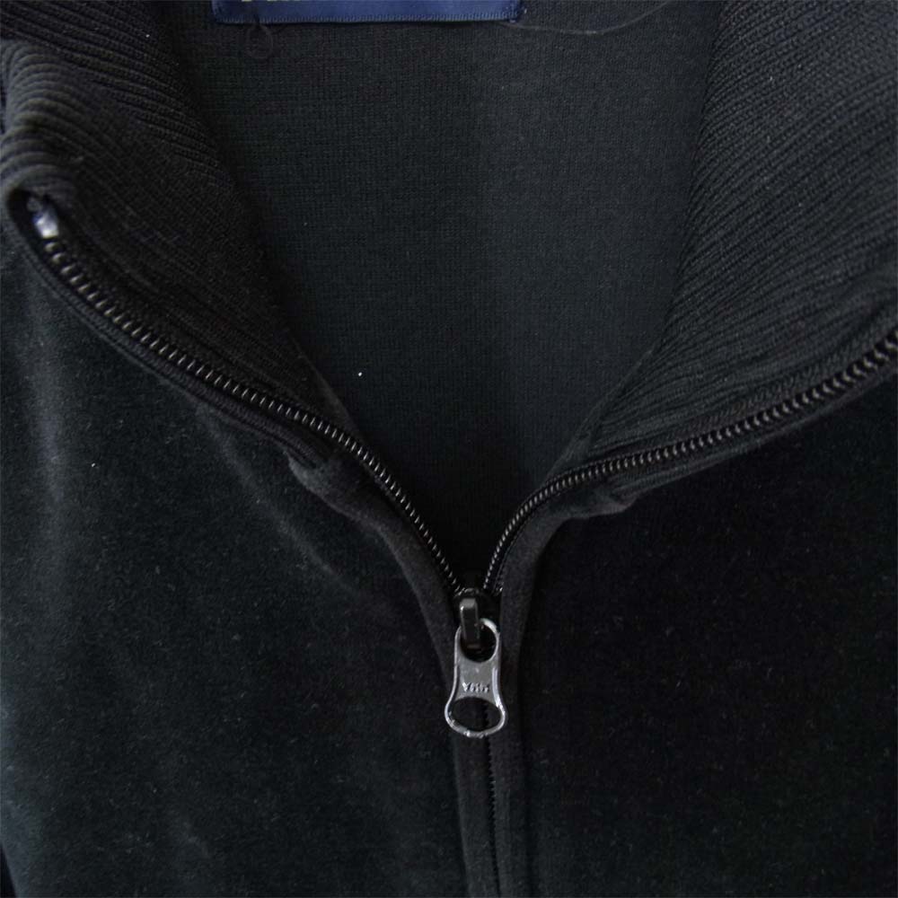 FRED PERRY フレッドペリー FPJ114S ベロア トラック ジャケット ジャージ― ジャケット ブラック系 S【中古】