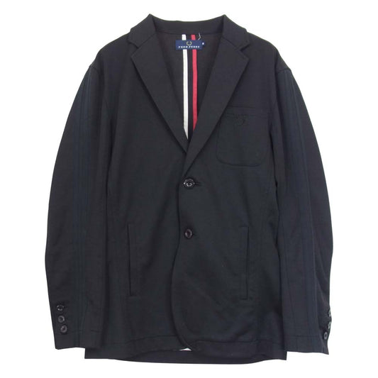 FRED PERRY フレッドペリー F2004 ジャージー テーラード ジャケット ブラック系 S【中古】
