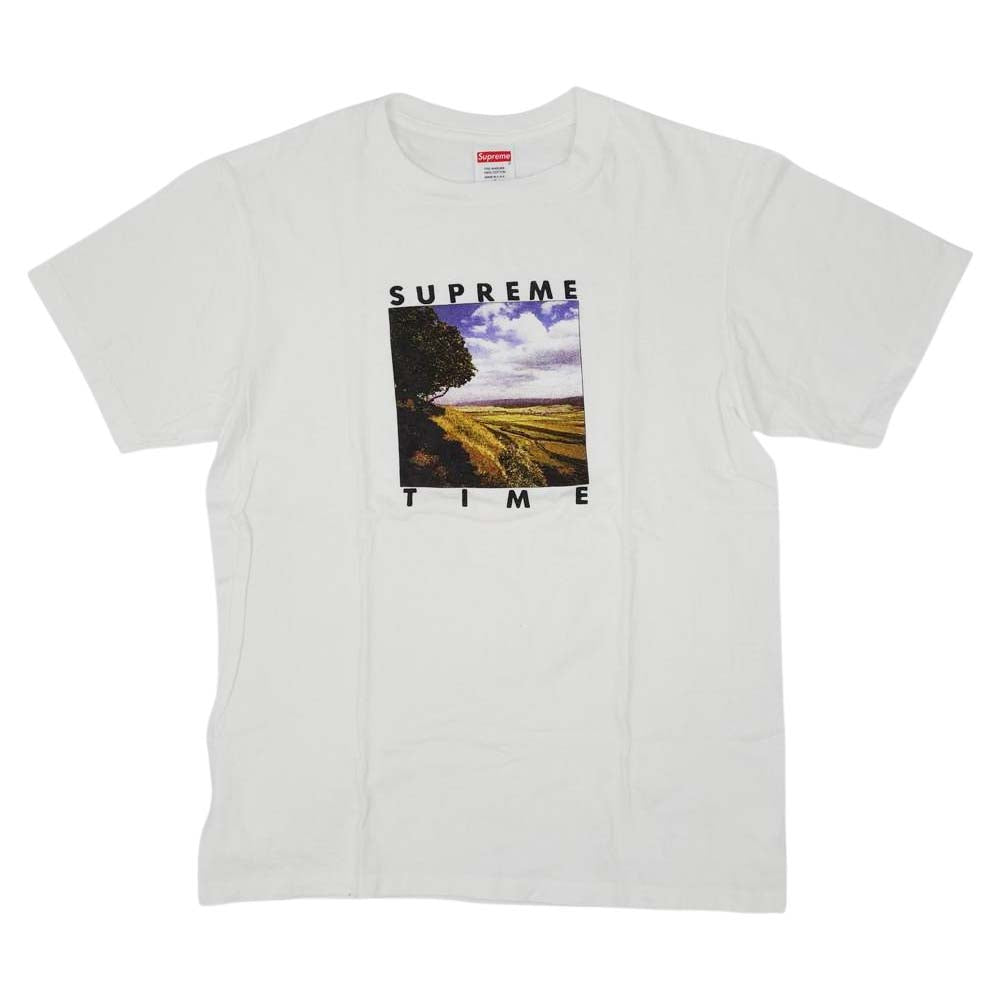 Supreme シュプリーム 20SS SUPREME Time Tee シュプリーム タイム Ｔシャツ ホワイト系 S【中古】