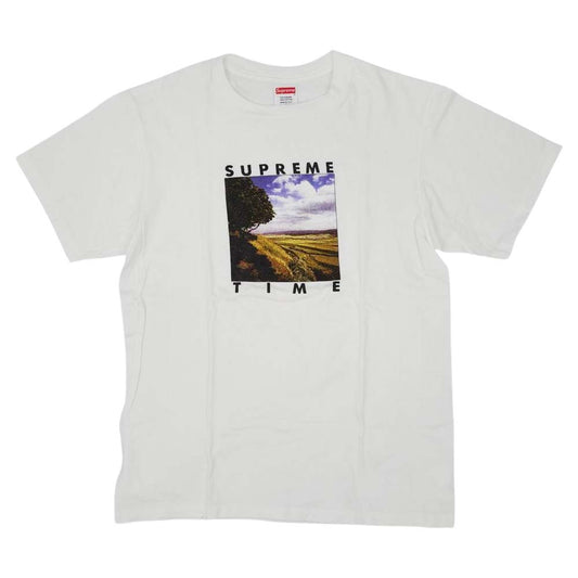 Supreme シュプリーム 20SS SUPREME Time Tee シュプリーム タイム Ｔシャツ ホワイト系 S【中古】