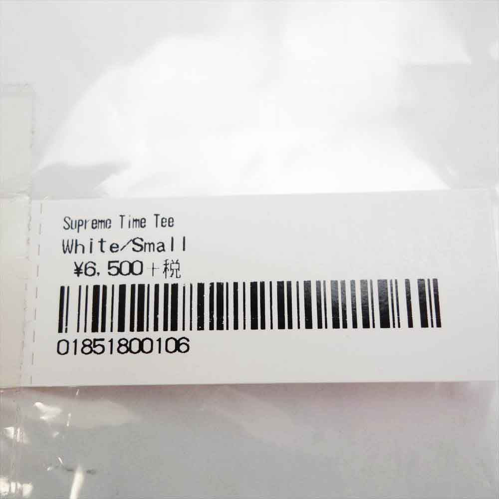 Supreme シュプリーム 20SS SUPREME Time Tee シュプリーム タイム Ｔシャツ ホワイト系 S【中古】