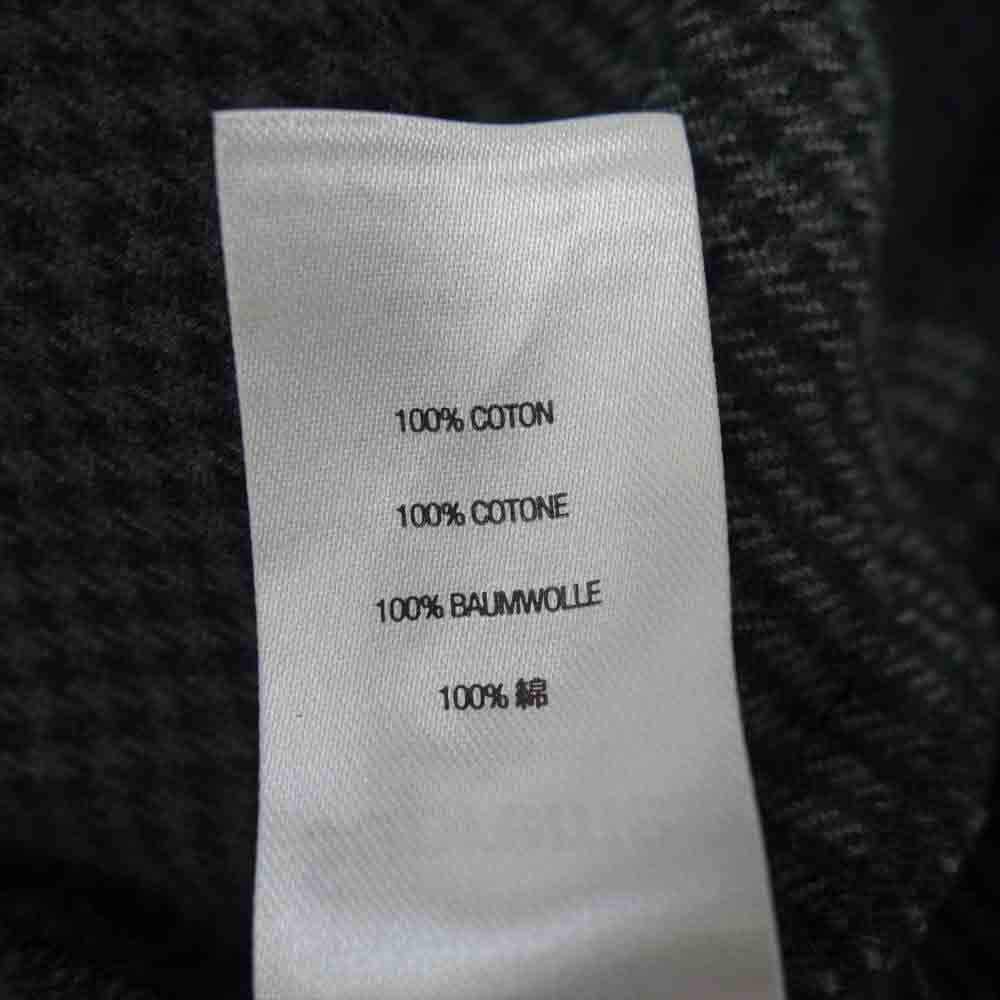 Supreme シュプリーム 21AW Plaid Flannel Shirt プレイド フランネル シャツ  ダークグレー系 S【美品】【中古】