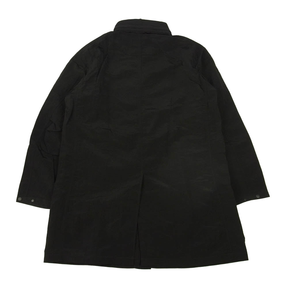 nano universe ナノユニバース 20AW 668-0211001 ノーブルナイロン コート ブラック系 XL【美品】【中古】