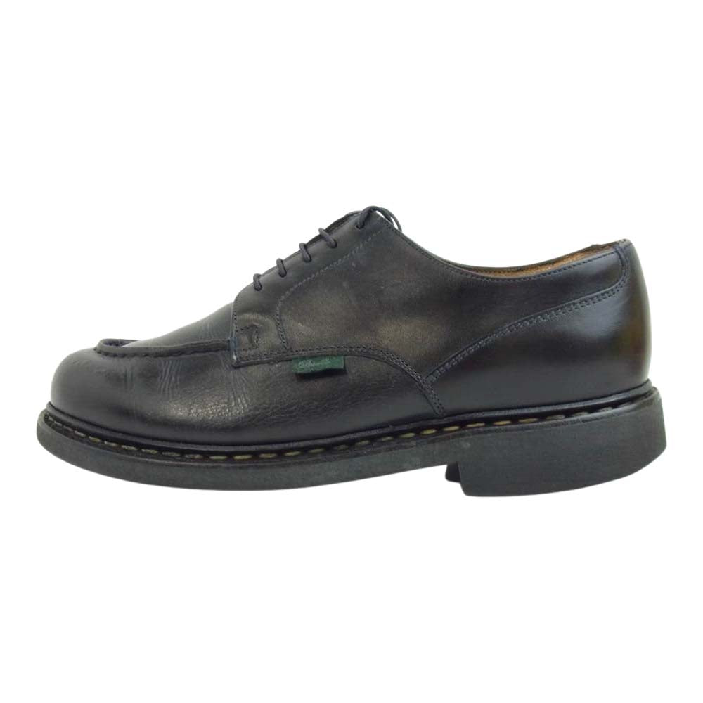 Paraboot パラブーツ CHAMBORD シャンボード Uチップ シューズ ブラック系 7.5F【中古】