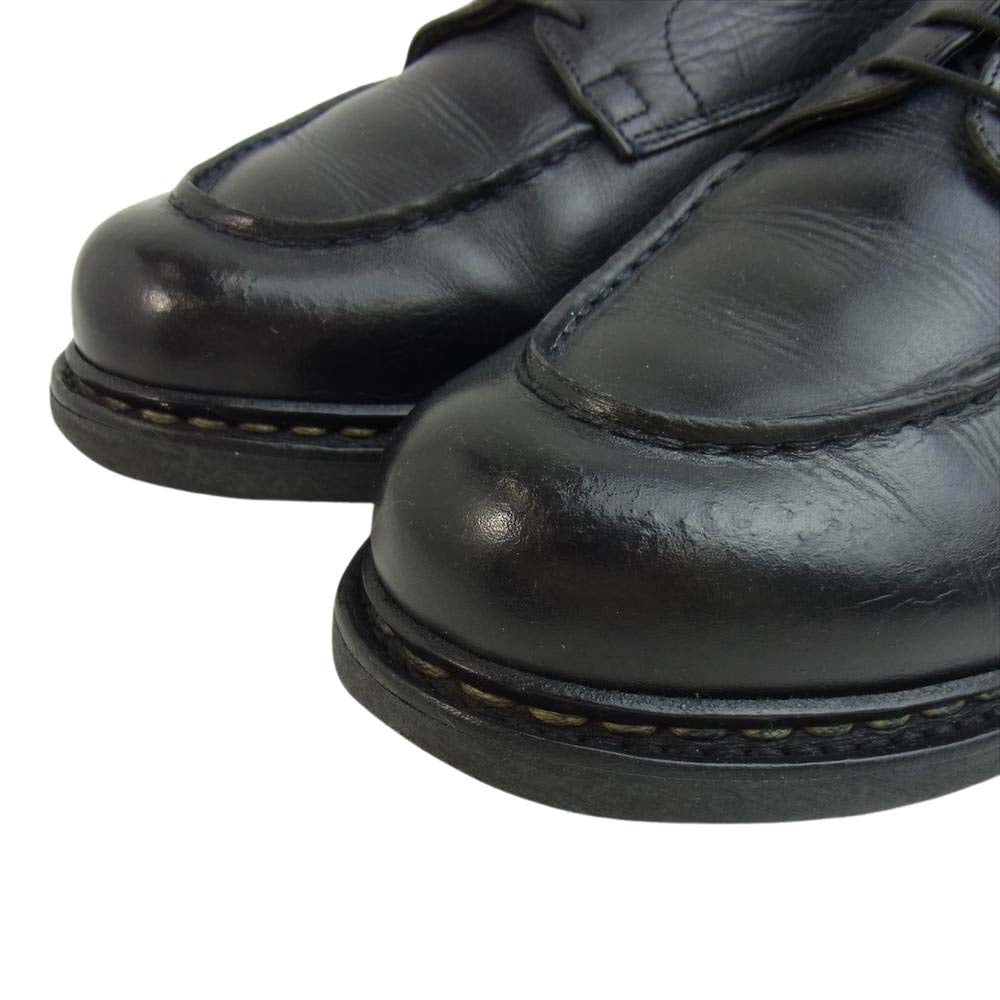 Paraboot パラブーツ CHAMBORD シャンボード Uチップ シューズ ブラック系 7.5F【中古】